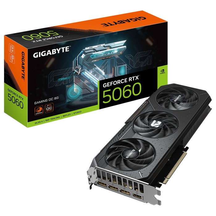Gigabyte GeForce RTX 5060 GAMING OC 8G - Carte Graphique Gigabyte GeForce RTX 5060 GAMING OC 8G - Carte Graphique