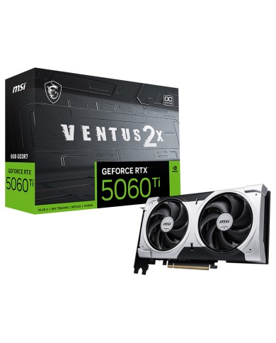 MSI GeForce RTX 5060 Ti 8G VENTUS 2X OC PLUS - Carte Graphique MSI GeForce RTX 5060 Ti 8G VENTUS 2X OC PLUS - Carte Graphique