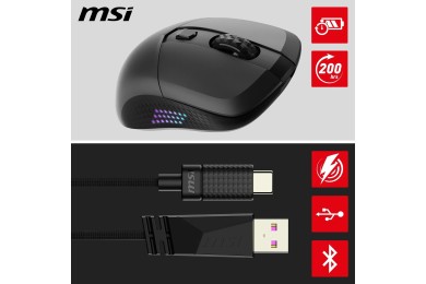 MSI VERSA 300 ELITE WIRELESS - Souris gaming MSI