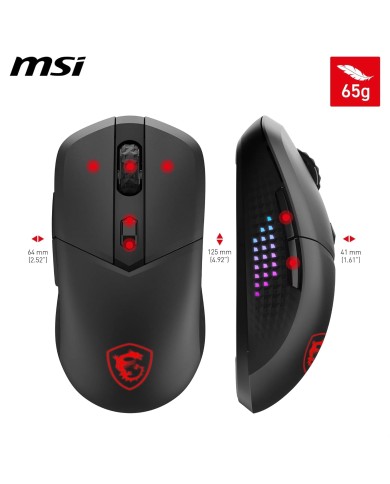 MSI VERSA 300 ELITE WIRELESS - Souris gaming MSI