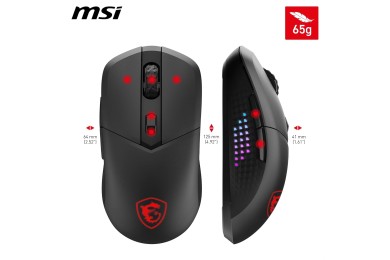 MSI VERSA 300 ELITE WIRELESS - Souris gaming MSI