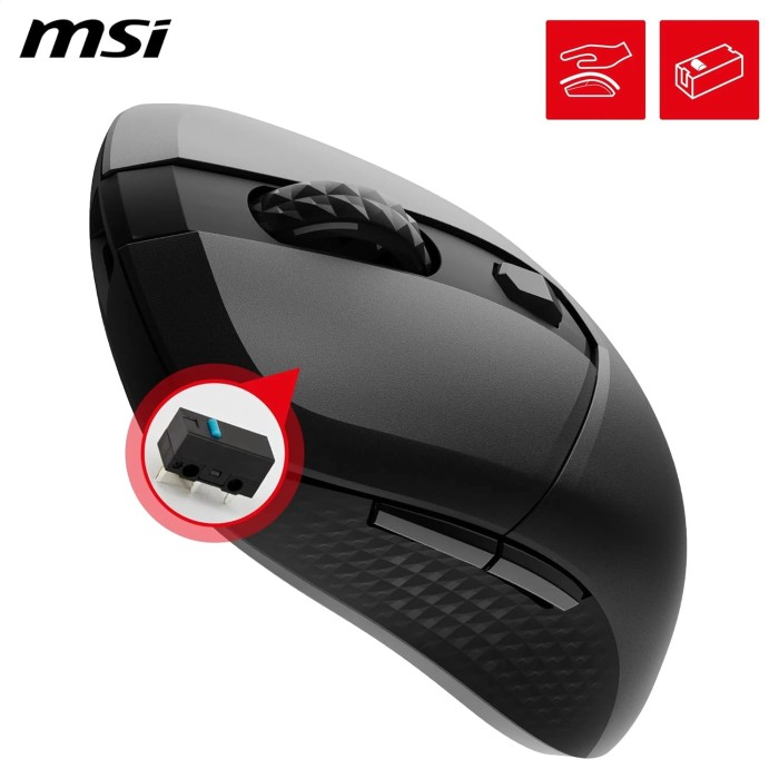 MSI VERSA 300 WIRELESS - Souris gaming MSI