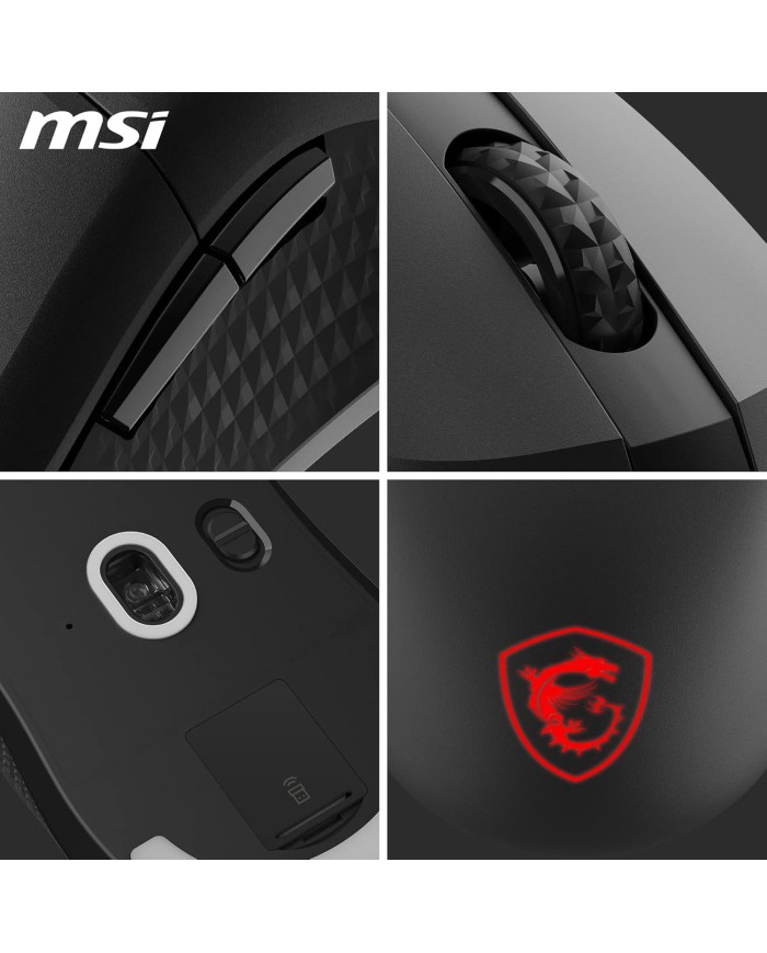MSI VERSA 300 WIRELESS - Souris gaming MSI