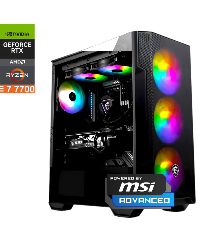 PC Gamer Ryzen 7 7700 | RTX 5070 | 32Go | 1To NVMe - Pc Gamer Casa PC Gamer Ryzen 7 7700 | RTX 5070 | 32Go | 1To NVMe - Pc Gamer Casa