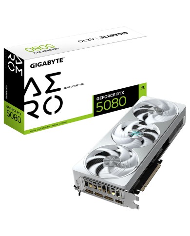 Gigabyte GeForce RTX 5080 AERO OC SFF 16G - Carte Graphique Gigabyte GeForce RTX 5080 AERO OC SFF 16G - Carte Graphique