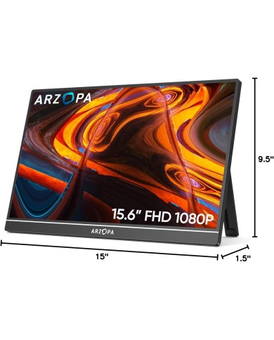Arzopa A1 Travel Monitor | 15.6” FHD 1080P Display Arzopa A1 Travel Monitor | 15.6” FHD 1080P Display