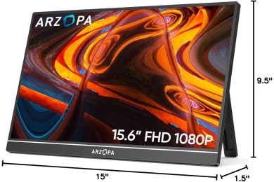 Arzopa A1 Travel Monitor | 15.6” FHD 1080P Display Arzopa A1 Travel Monitor | 15.6” FHD 1080P Display