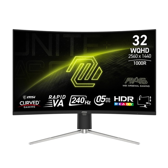 MSI MAG 325CQRXF E2 31.5" 240Hz 0.5ms 2K CURVED - MONITEUR MSI MAG 325CQRXF E2 31.5" 240Hz 0.5ms 2K CURVED - MONITEUR