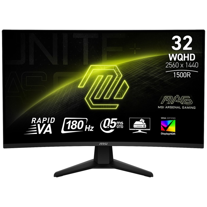 MSI MAG 32CQ6F 31.5" LED 180Hz 2K Curved - Ecran PC MSI MAG 32CQ6F 31.5" LED 180Hz 2K Curved - Ecran PC