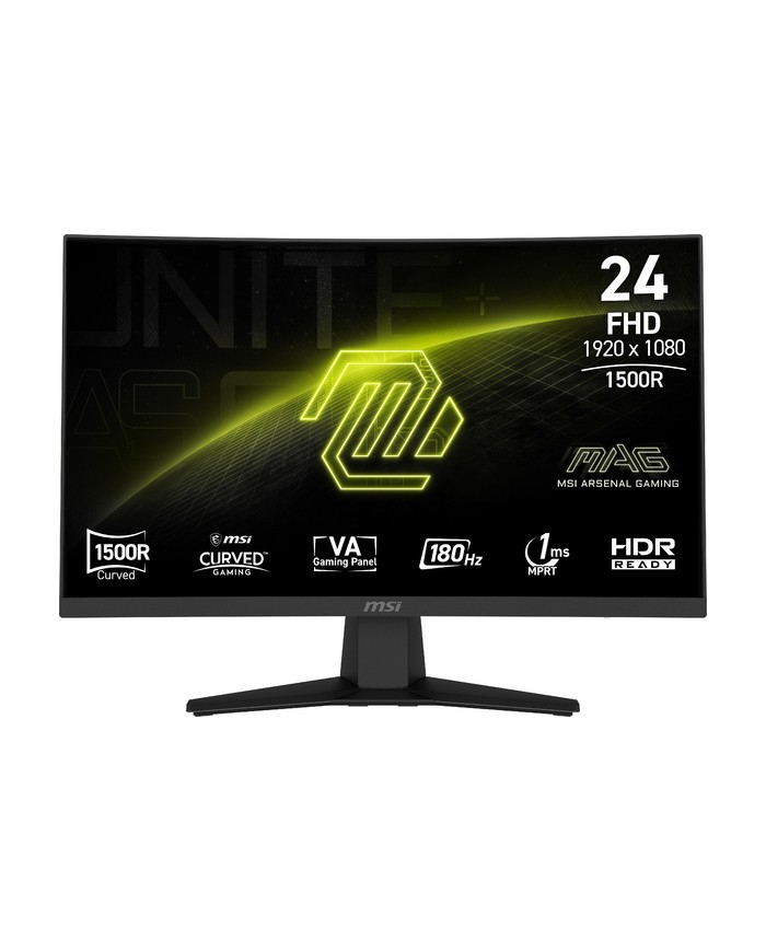 MSI MAG 244C 23.6" Curved 180Hz - MONITEUR