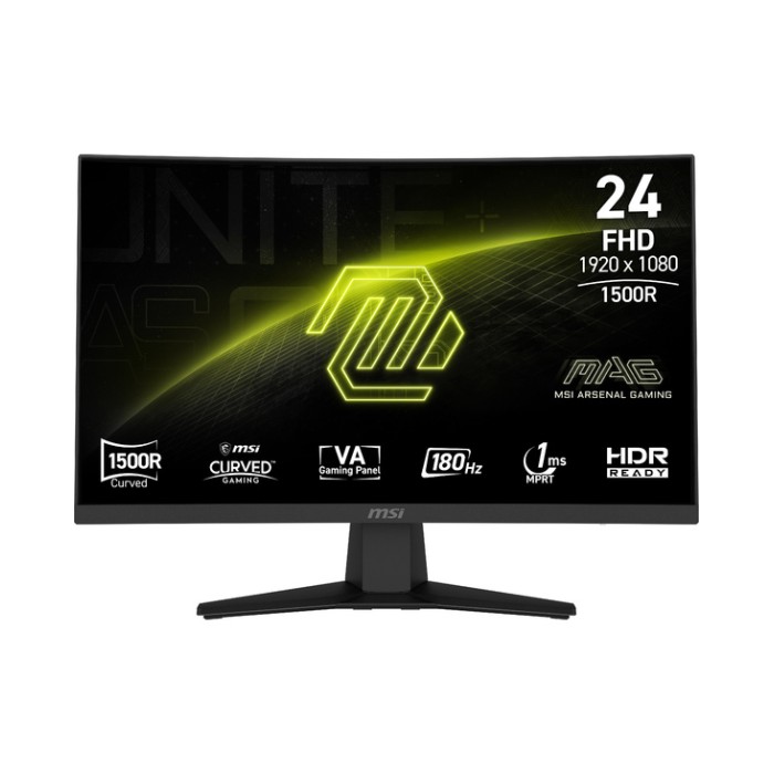 MSI MAG 244C 23.6" Curved 180Hz - MONITEUR MSI MAG 244C 23.6" Curved 180Hz - MONITEUR