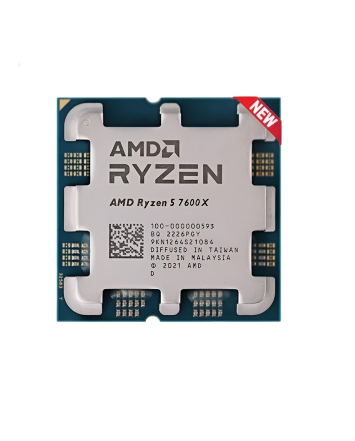 AMD Ryzen 5 7600X (4.7 GHz / 5.3 GHz) - Version tray AMD Ryzen 5 7600X (4.7 GHz / 5.3 GHz) - Version tray