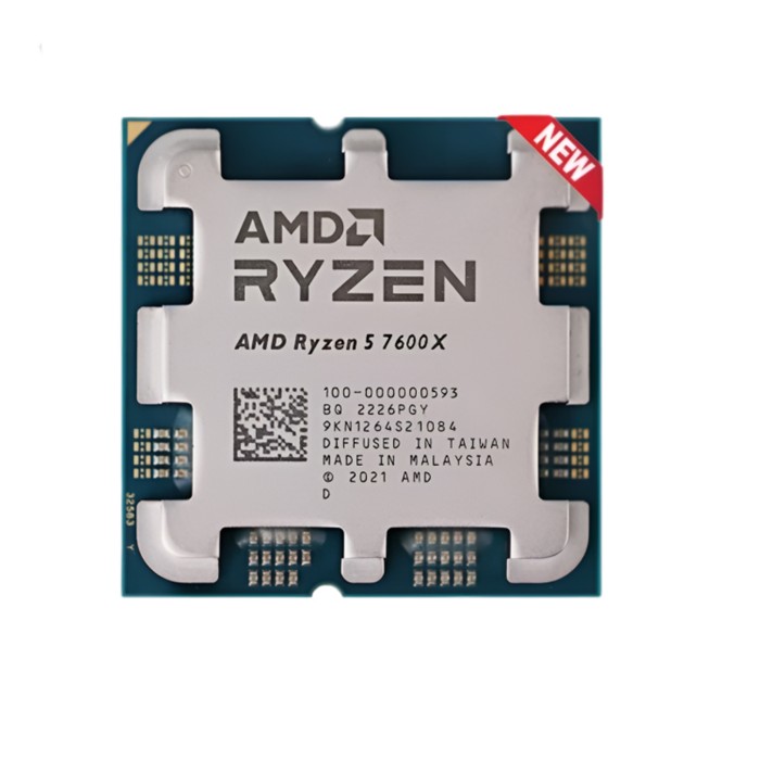 AMD Ryzen 5 7600X (4.7 GHz / 5.3 GHz) - Version tray AMD Ryzen 5 7600X (4.7 GHz / 5.3 GHz) - Version tray