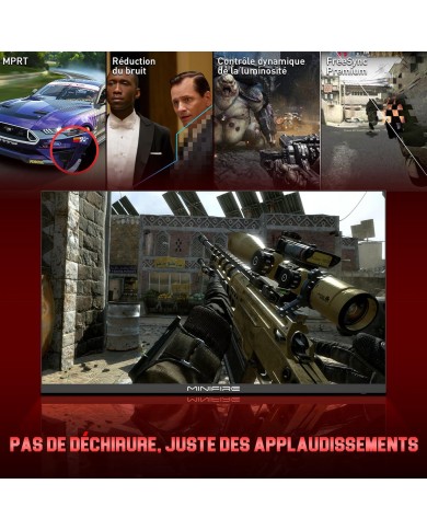 MINIFIRE 25″ MFG25X1 FULL HD IPS 200HZ 1MS - Ecran PC MINIFIRE 25″ MFG25X1 FULL HD IPS 200HZ 1MS - Ecran PC