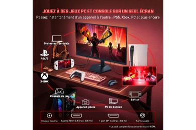 MINIFIRE 25″ MFG25X1 FULL HD IPS 200HZ 1MS - Ecran PC