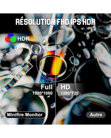 MINIFIRE 25″ MFG25X1 FULL HD IPS 200HZ 1MS - Ecran PC MINIFIRE 25″ MFG25X1 FULL HD IPS 200HZ 1MS - Ecran PC