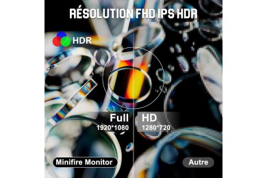 MINIFIRE 25″ MFG25X1 FULL HD IPS 200HZ 1MS - Ecran PC