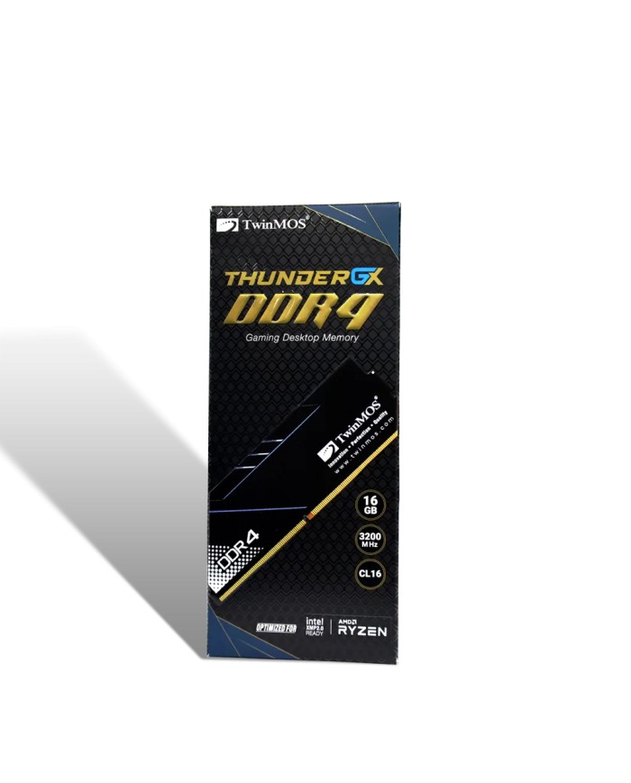 TwinMOS Thunder GX 16GB (1x16GB) DDR4 3200MHz CL16 avec Heatsink - RAM PC TwinMOS Thunder GX 16GB (1x16GB) DDR4 3200MHz CL16 avec Heatsink - RAM PC