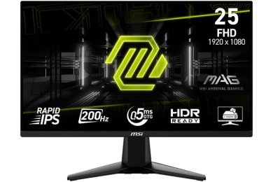 MSI MAG 255F E20 24.5" Fast IPS 200Hz - Ecran Pc