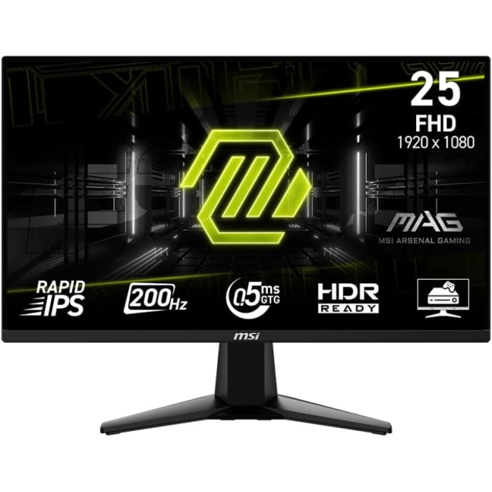 MSI MAG 255F E20 24.5" Fast IPS 200Hz - Ecran Pc MSI MAG 255F E20 24.5" Fast IPS 200Hz - Ecran Pc