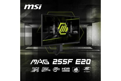 MSI MAG 255F E20 24.5" Fast IPS 200Hz - Ecran Pc