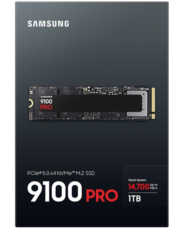 Samsung SSD 9100 PRO M.2 PCIe NVMe 4 To - SSD Disque Dur