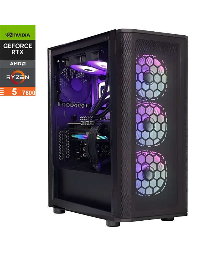 PC Gamer Maroc Ryzen 5 7600 / RTX 5060 8G / 32 Go DDR5 / 1 To NVMe  – PC Gamer Casa PC Gamer Maroc Ryzen 5 7600 / RTX 5060 8G / 32 Go DDR5 / 1 To NVMe  – PC Gamer Casa