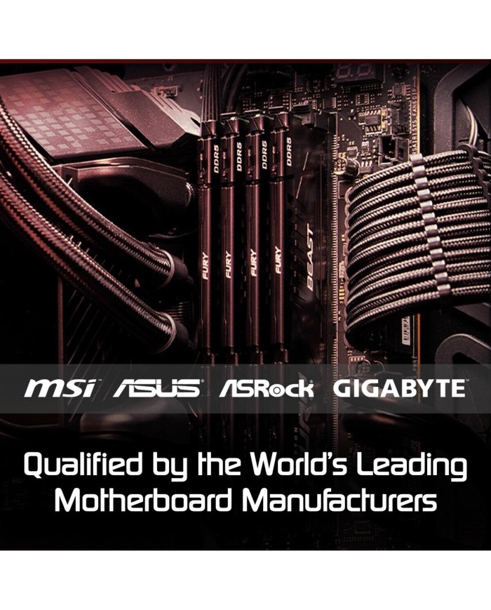 Kingston FURY Beast 32 Go DDR5-6000 CL36 - PC GAMER CASA