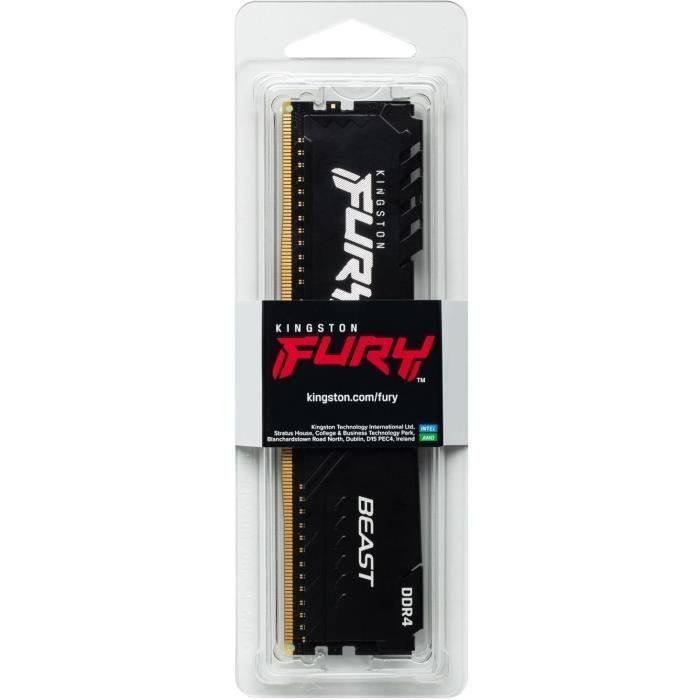 Kingston FURY Beast 32 Go DDR4 3200 MHz CL16  - RAM Pc Gamer Casa