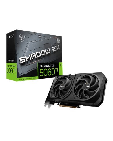 MSI GeForce RTX™ 5060 Ti 16G SHADOW 2X OC PLUS - Carte Graphique MSI MAROC MSI GeForce RTX™ 5060 Ti 16G SHADOW 2X OC PLUS - Carte Graphique MSI MAROC