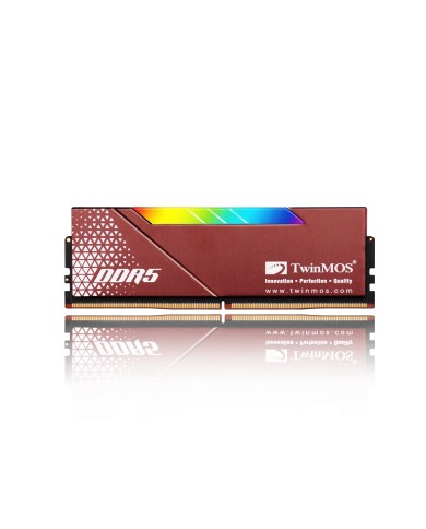 TwinMOS VOLTX RGB 32GB (1x32GB) DDR5 6000MHz CL36 avec Heatsink - Mémoire PC TwinMOS VOLTX RGB 32GB (1x32GB) DDR5 6000MHz CL36 avec Heatsink - Mémoire PC