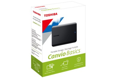 DISQUE DUR EXTERNE TOSHIBA CANVIO BASICS  1TB - DISQUE DUR SSD