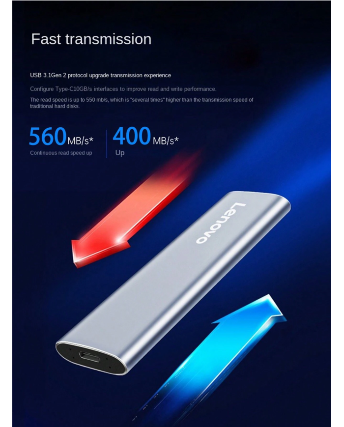 SSD Portable Lenovo Zx1 1TB - Disque SSD Externe - Pc Gamer Casa SSD Portable Lenovo Zx1 1TB - Disque SSD Externe - Pc Gamer Casa