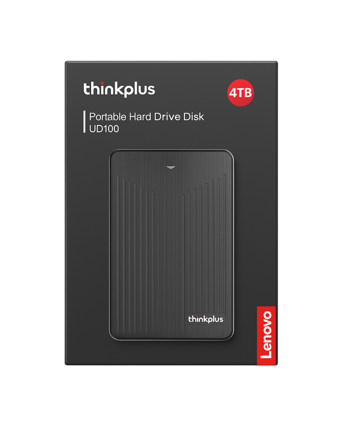 HDD EXTERNE LENOVO UD100 4TB USB 3.0 - Disque Dur externe HDD