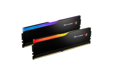 G.Skill Ripjaws M5 RGB 96 Go (2 x 48 Go) DDR5 6000 MHz CL30 - Noir - Mémoire Pc G.Skill Ripjaws M5 RGB 96 Go (2 x 48 Go) DDR5 6000 MHz CL30 - Noir - Mémoire Pc