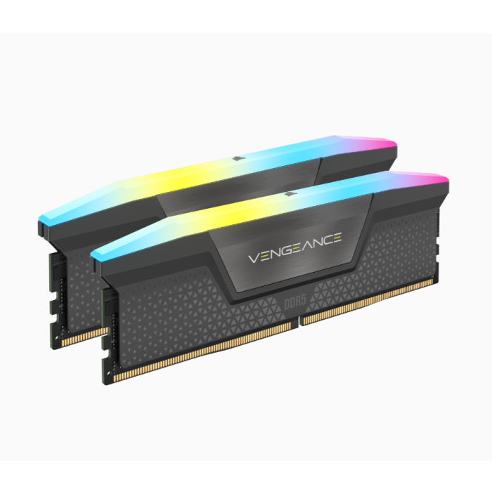 CORSAIR VENGEANCE RGB SL 16GB DDR5 DRAM 6000Mhz CL36 - Mémoire Pc