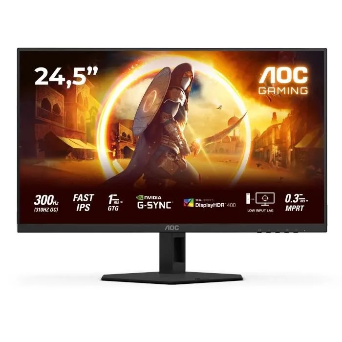 AOC 25G4SRE 24.5" Fast IPS 310Hz 0.3ms FHD AOC 25G4SRE 24.5" Fast IPS 310Hz 0.3ms FHD