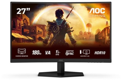 AOC C27G42E 27" Fast VA 180Hz 0.5ms FHD - Ecran Pc