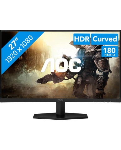 AOC C27G42E 27" Fast VA 180Hz 0.5ms FHD - Ecran Pc AOC C27G42E 27" Fast VA 180Hz 0.5ms FHD - Ecran Pc