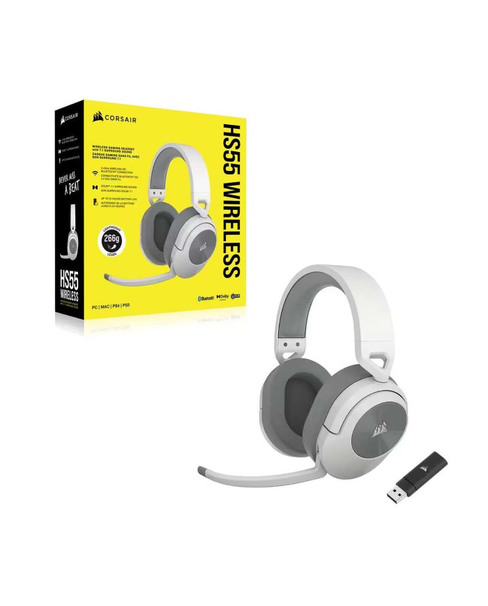 Corsair HS55 Wireless (White)