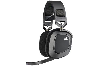 Corsair HS80 RGB Wireless (Noir) - Micro-casque Corsair HS80 RGB Wireless (Noir) - Micro-casque