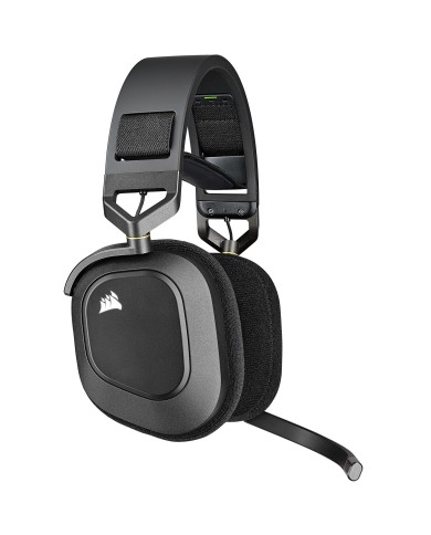 Corsair HS80 RGB Wireless (Noir) - Micro-casque Corsair HS80 RGB Wireless (Noir) - Micro-casque