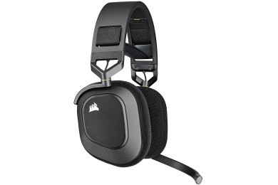 Corsair HS80 RGB Wireless (Noir) - Micro-casque Corsair HS80 RGB Wireless (Noir) - Micro-casque