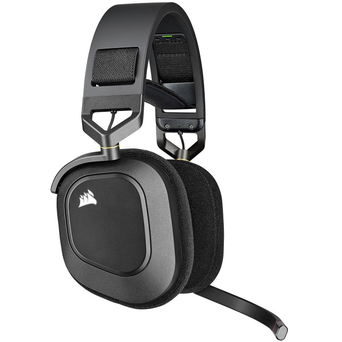 Corsair HS80 RGB Wireless (Noir) - Micro-casque Corsair HS80 RGB Wireless (Noir) - Micro-casque