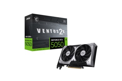 MSI GeForce RTX 5050 8G VENTUS 2X OC - Carte Graphique MSI GeForce RTX 5050 8G VENTUS 2X OC - Carte Graphique