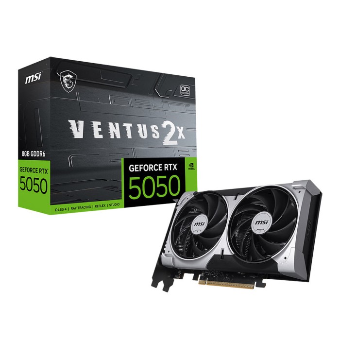 MSI GeForce RTX 5050 8G VENTUS 2X OC - Carte Graphique MSI GeForce RTX 5050 8G VENTUS 2X OC - Carte Graphique