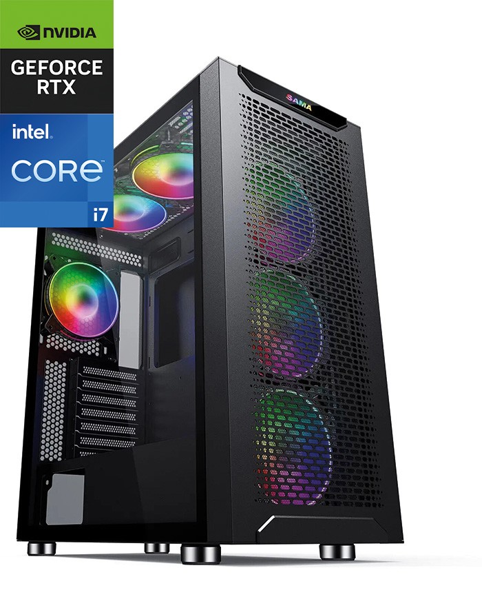 PC Gamer i7-12700KF | RTX 5060 8GB | 32GB RAM | 1TB SSD NVMe - Pc Gamer Casa
