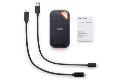 SanDisk Extreme Portable SSD 4 To V2 - SDSSDE61-2T00-G25 – Disque Dur Externe SanDisk Extreme Portable SSD 4 To V2 - SDSSDE61-2T00-G25 – Disque Dur Externe