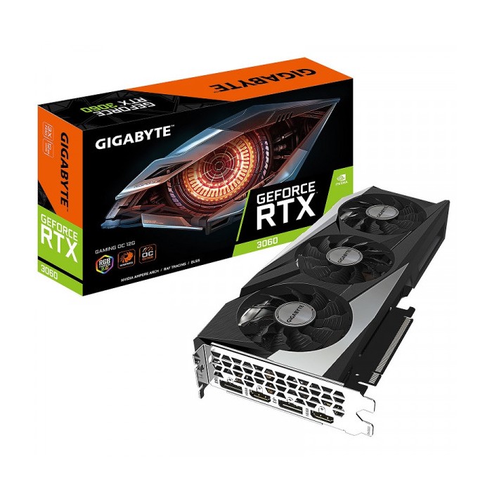 Gigabyte GeForce RTX 3060 Gaming OC 12GB GDDR6 | Carte Graphique Gigabyte GeForce RTX 3060 Gaming OC 12GB GDDR6 | Carte Graphique