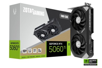 Zotac GeForce RTX 5060 Ti 16GB - Twin Edge - Carte Graphique